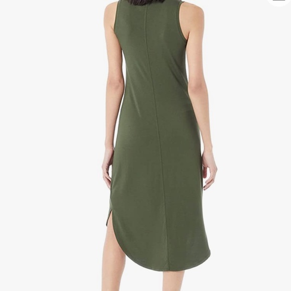 Daily Ritual Dresses & Skirts - Daily Ritual Jersey Tank Dress Sleeveless Midi Curved Hem Size Medium NWT